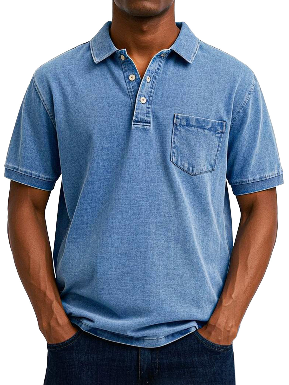 Maxime | Lässiges Vintage Polohemd für Männer
