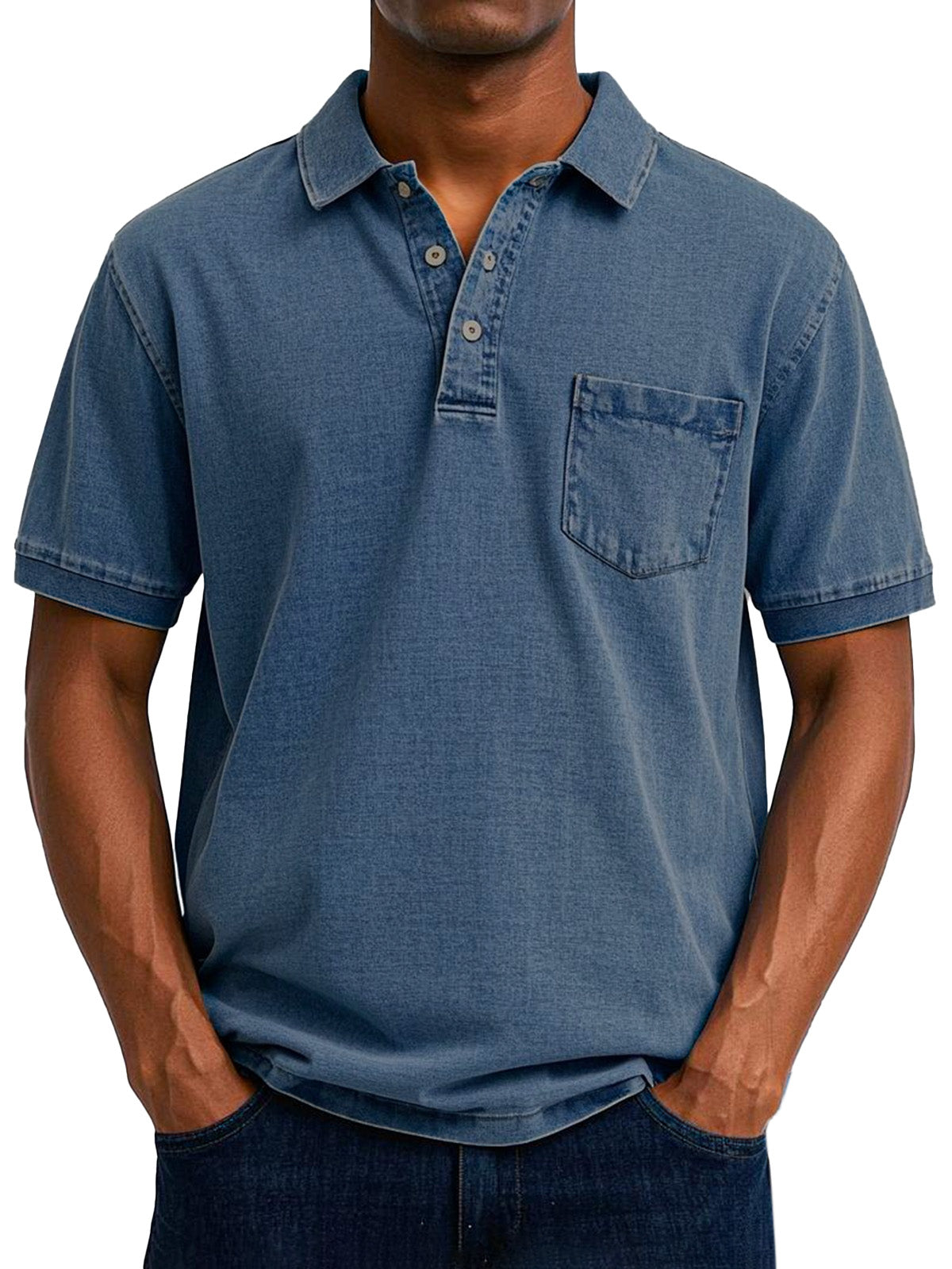 Maxime | Lässiges Vintage Polohemd für Männer