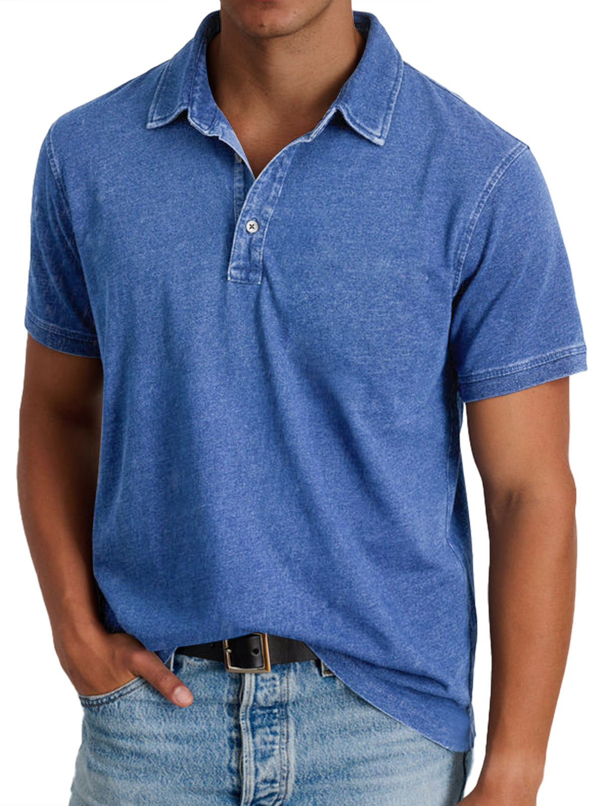 George - Herren Poloshirt mit Kragen