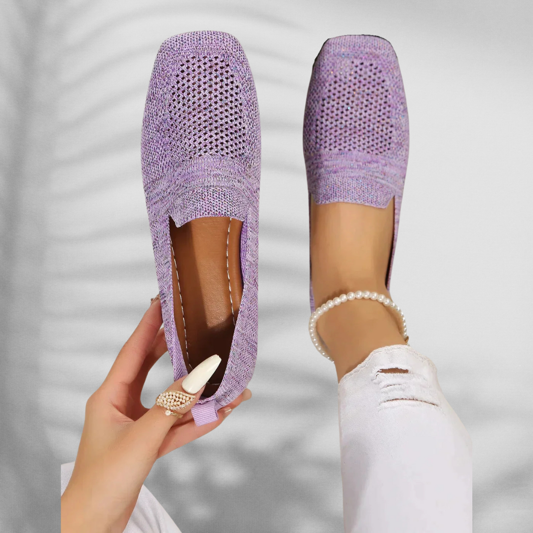 Lorena | Atmungsaktive Sommerschuhe Aus Strick