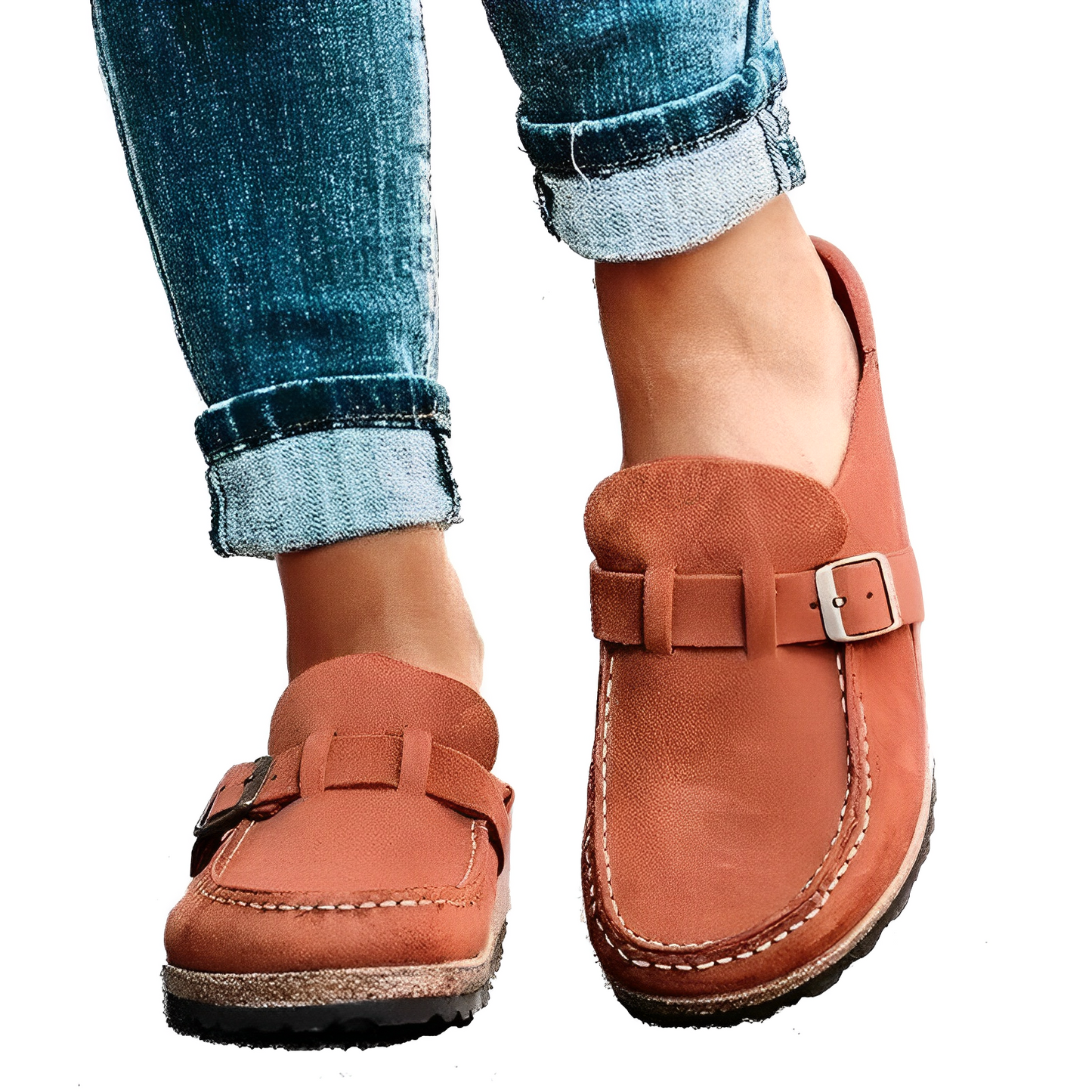 Luiz - Moderne Sandale Aus Vintage-Leder