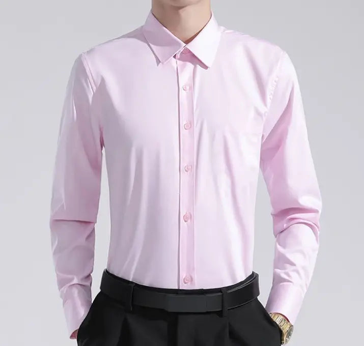 Bügelfreies Anti-Knitter-Shirt Aus Stretchmaterial