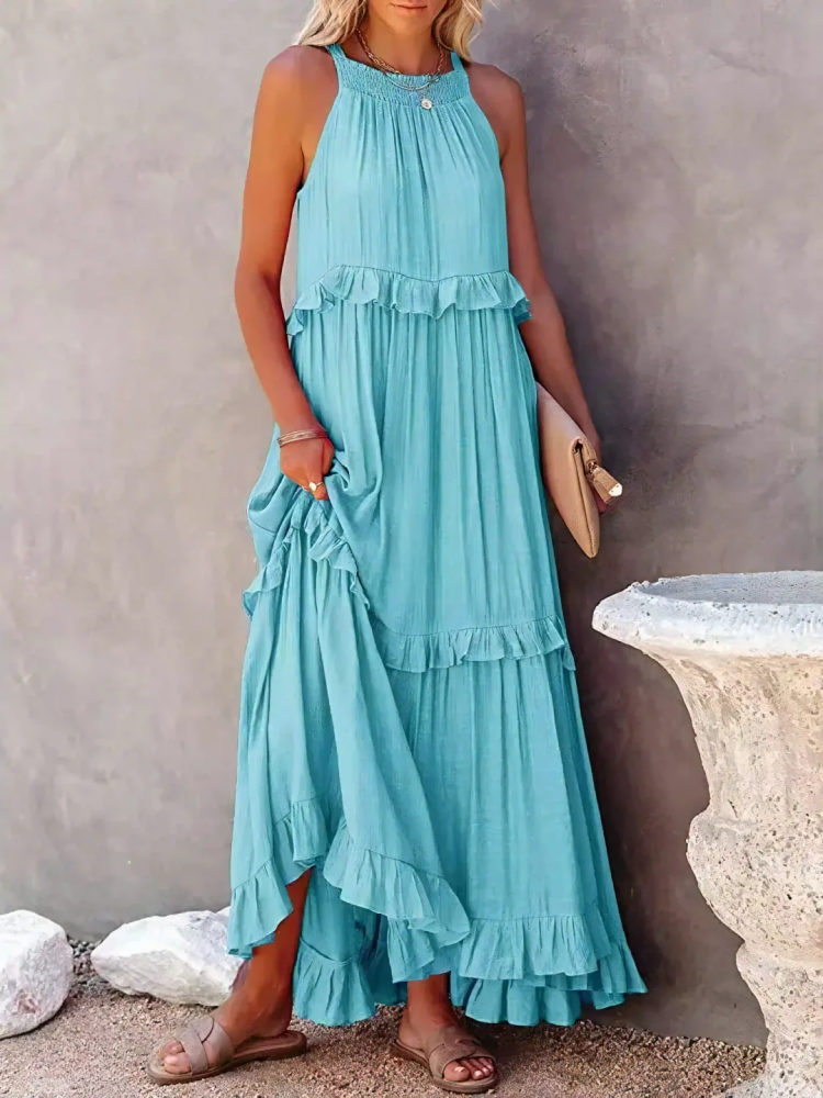 Vivian - Lässiges und Lockeres Maxikleid