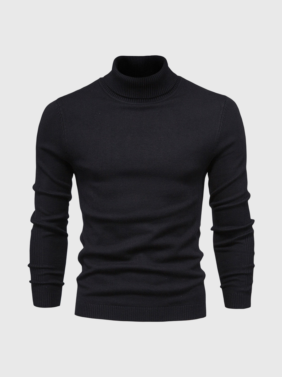 Herren Rollkragenpullover, Waschbar