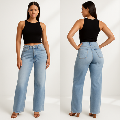Valvari | Stretchjeans Mit Mittlerer Bis Niedriger Leibhöhe