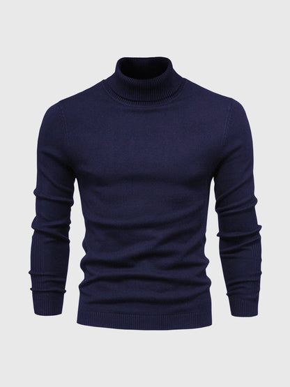 Herren Rollkragenpullover, Waschbar