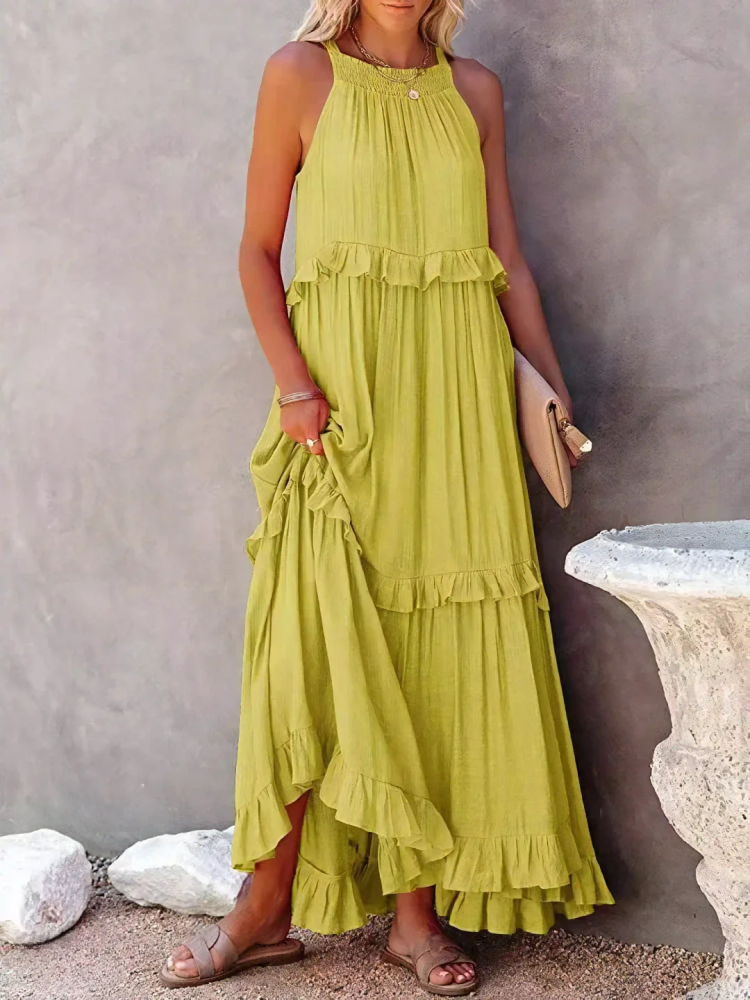 Vivian - Lässiges und Lockeres Maxikleid