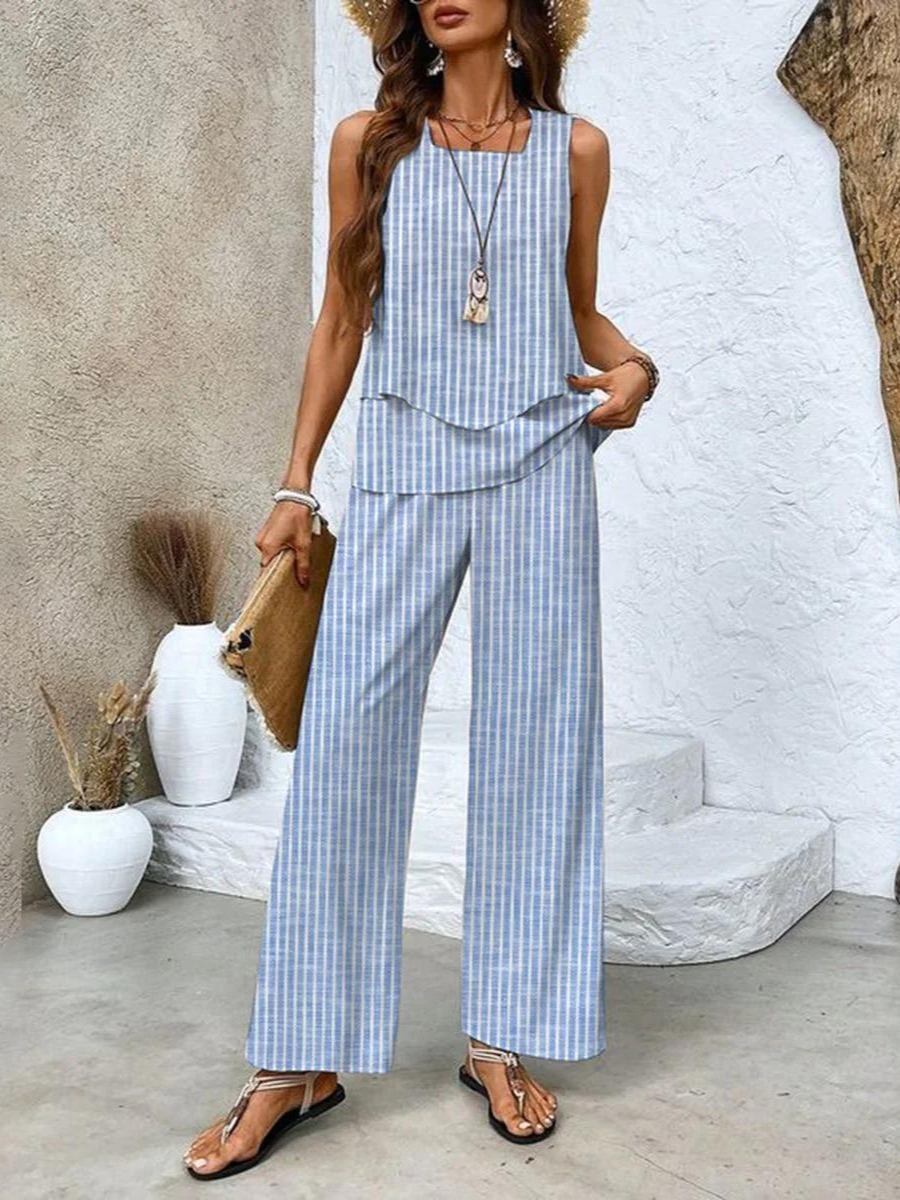 Nora - Elegantes 2-Teiliges Sommer-Set