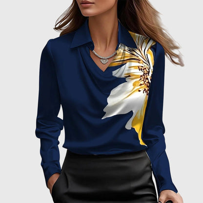 Brooklyn – Elegante Bluse Aus Glänzendem Satin
