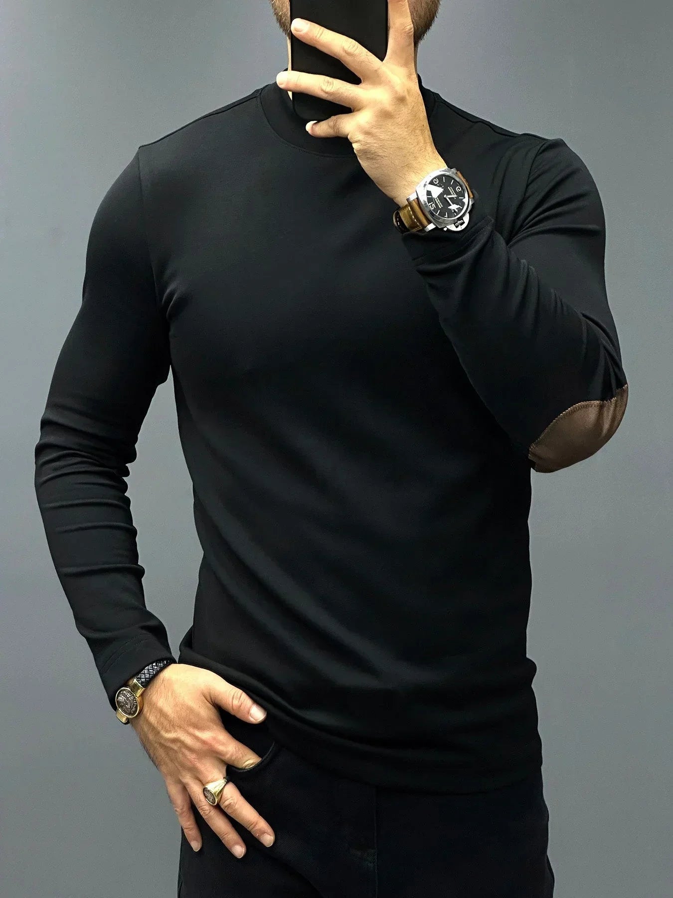 Manuel - Herren Langarm-Pullover