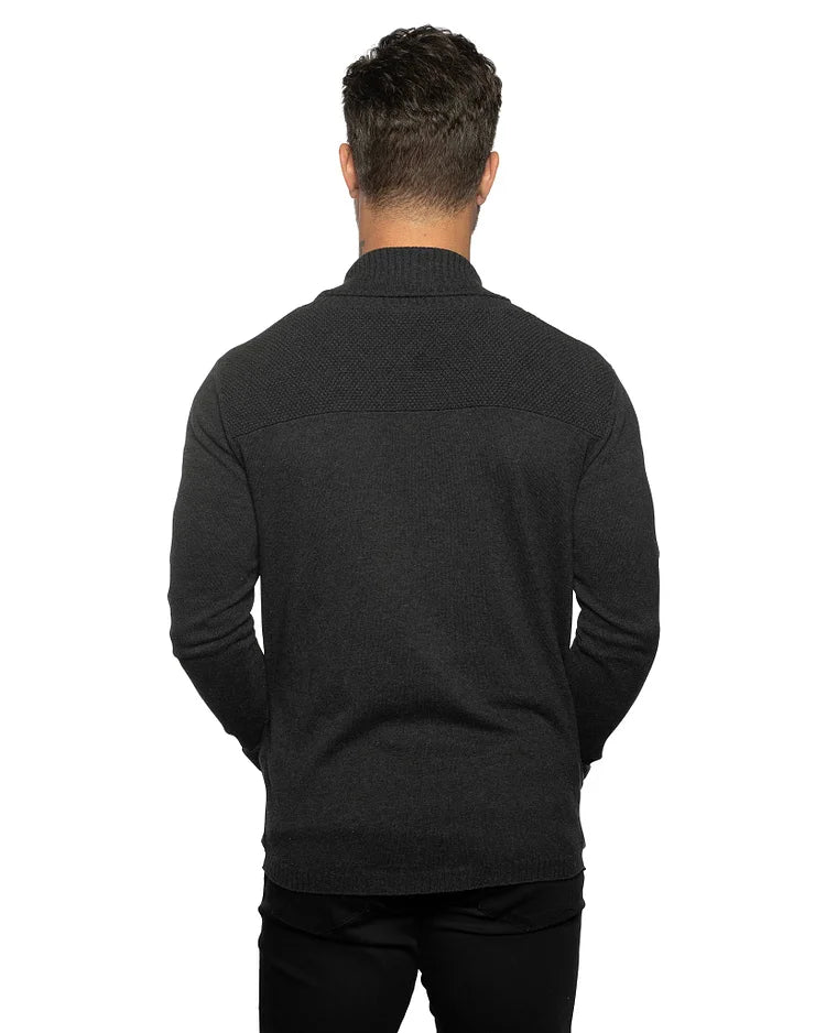 Carlo Nosa Slim Fit Strickjacke