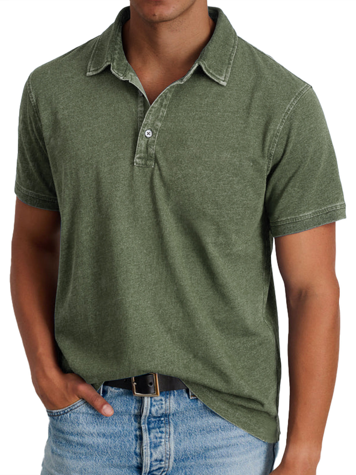 George - Herren Poloshirt mit Kragen