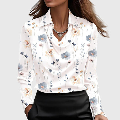 Brooklyn – Elegante Bluse Aus Glänzendem Satin