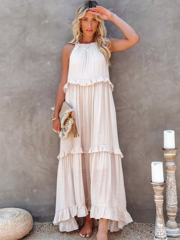 Vivian - Lässiges und Lockeres Maxikleid