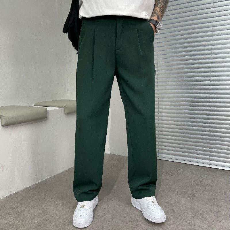 Luigi | Elegante Wide Leg Hose Für Herren