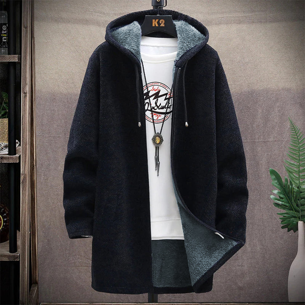 Marcel | Kapuzenpullover mit Reißverschluss Warm