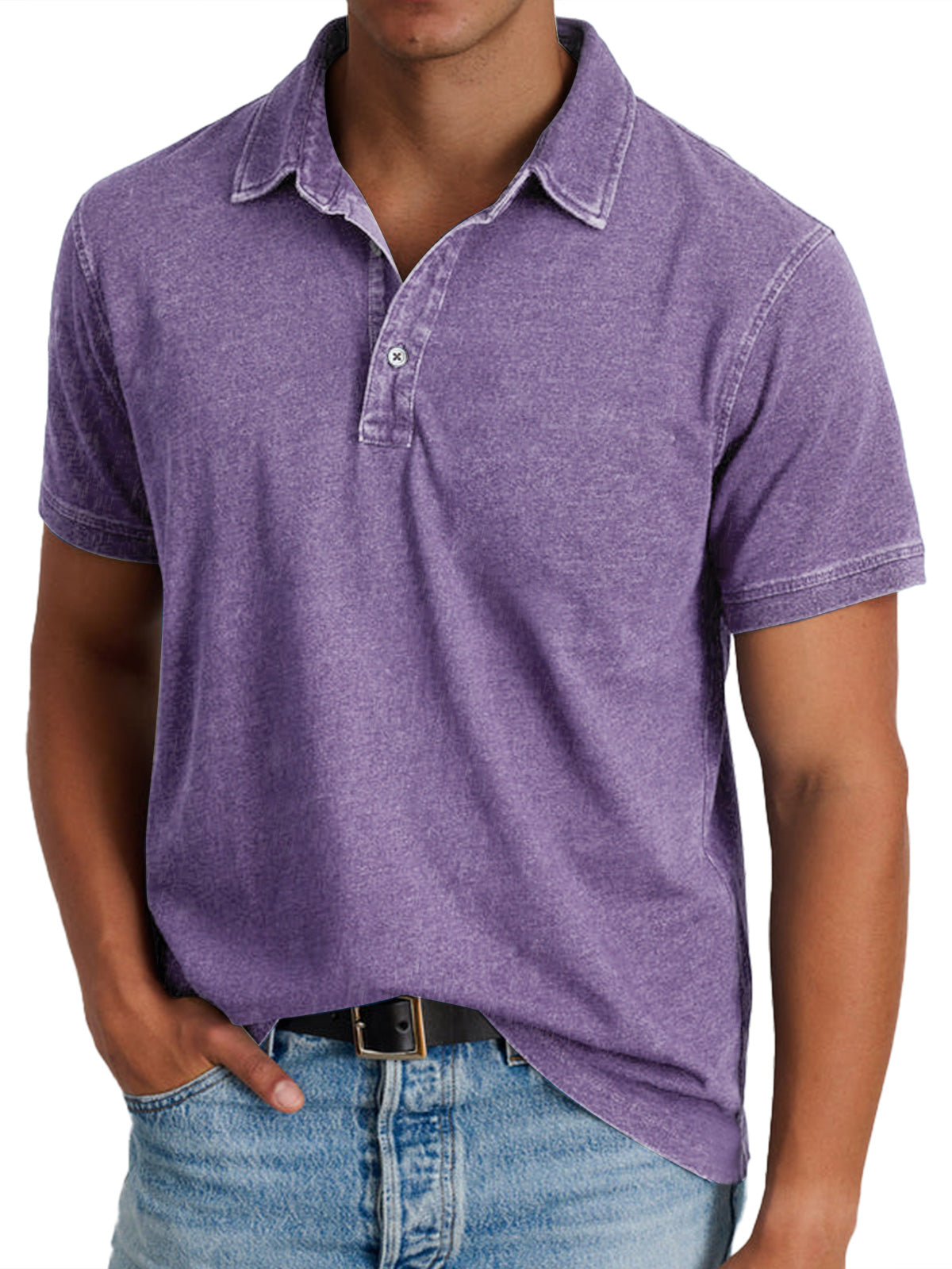 George - Herren Poloshirt mit Kragen