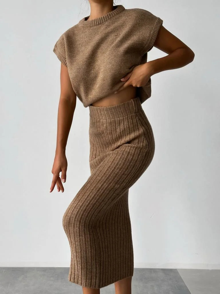 Claire | Elegantes Und Weiches Zweiteiliges Set