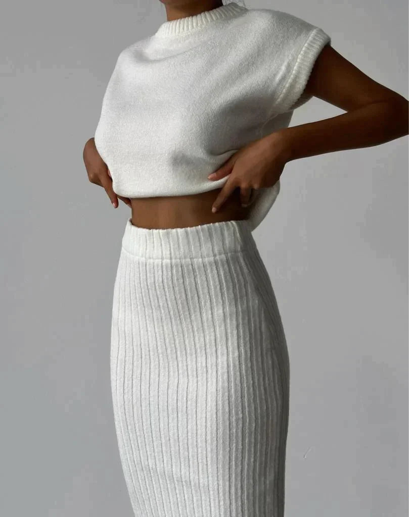 Claire | Elegantes Und Weiches Zweiteiliges Set