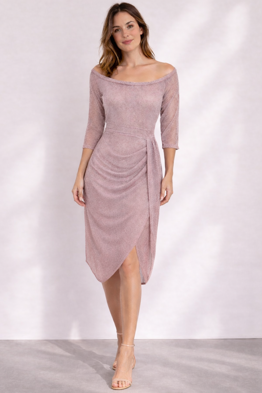 Selena | Elegantes Off Shoulder Kleid
