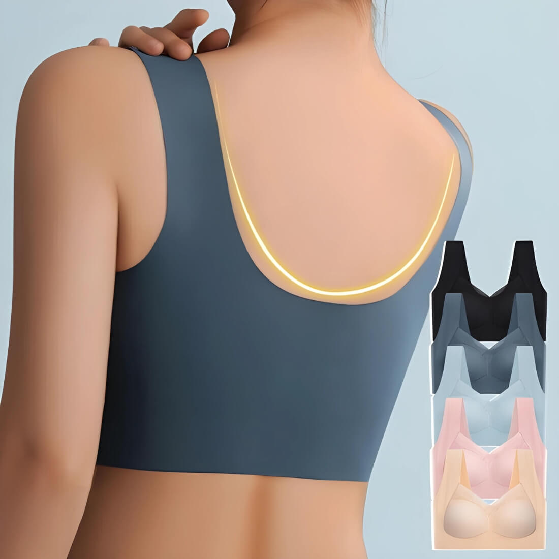 Dina | Ultra Comfortabele Bh Zonder Naden (1+1 Kaufe eins, bekomme eins gratis)