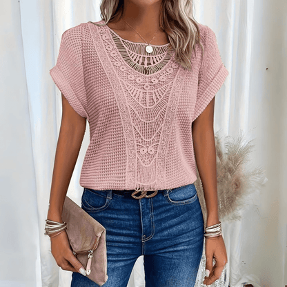 Rowena | Elegante Bluse im Ibiza-Stil