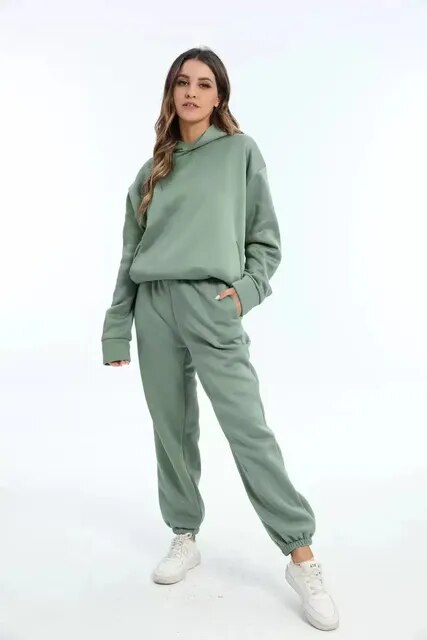 Lisa | Kapuzenpulli und Jogginghosen Set für Damen