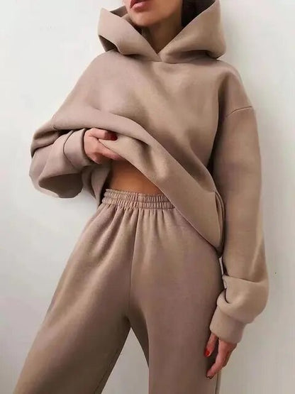 Lisa | Kapuzenpulli und Jogginghosen Set für Damen