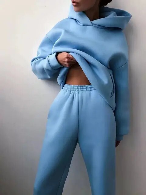 Lisa | Kapuzenpulli und Jogginghosen Set für Damen