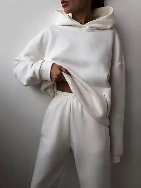 Lisa | Kapuzenpulli und Jogginghosen Set für Damen