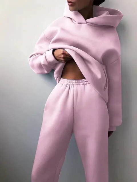 Lisa | Kapuzenpulli und Jogginghosen Set für Damen