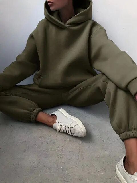 Lisa | Kapuzenpulli und Jogginghosen Set für Damen