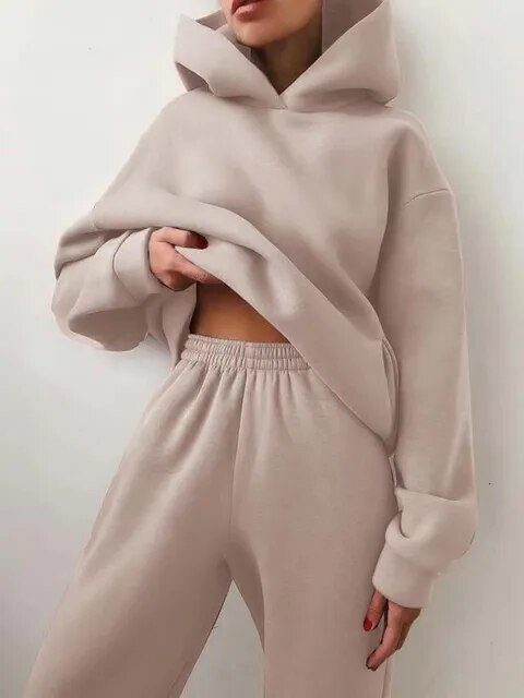 Lisa | Kapuzenpulli und Jogginghosen Set für Damen