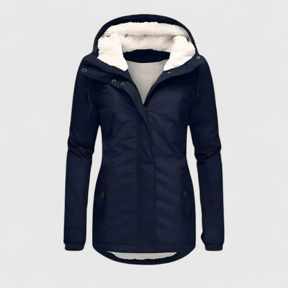 Seravia - Wasserdichte Winterjacke mit Kapuze