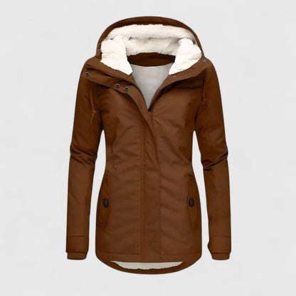 Seravia - Wasserdichte Winterjacke mit Kapuze