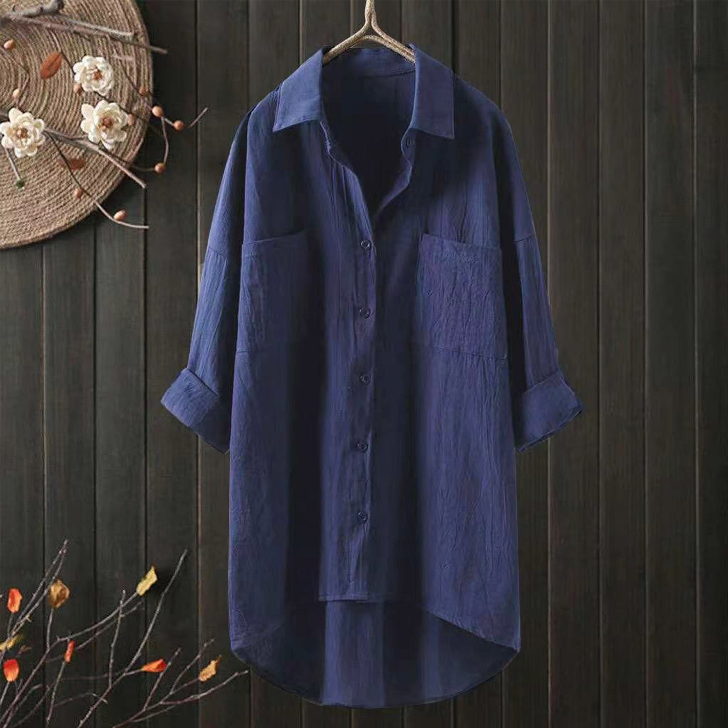 Angelina | Elegantes Langarmshirt