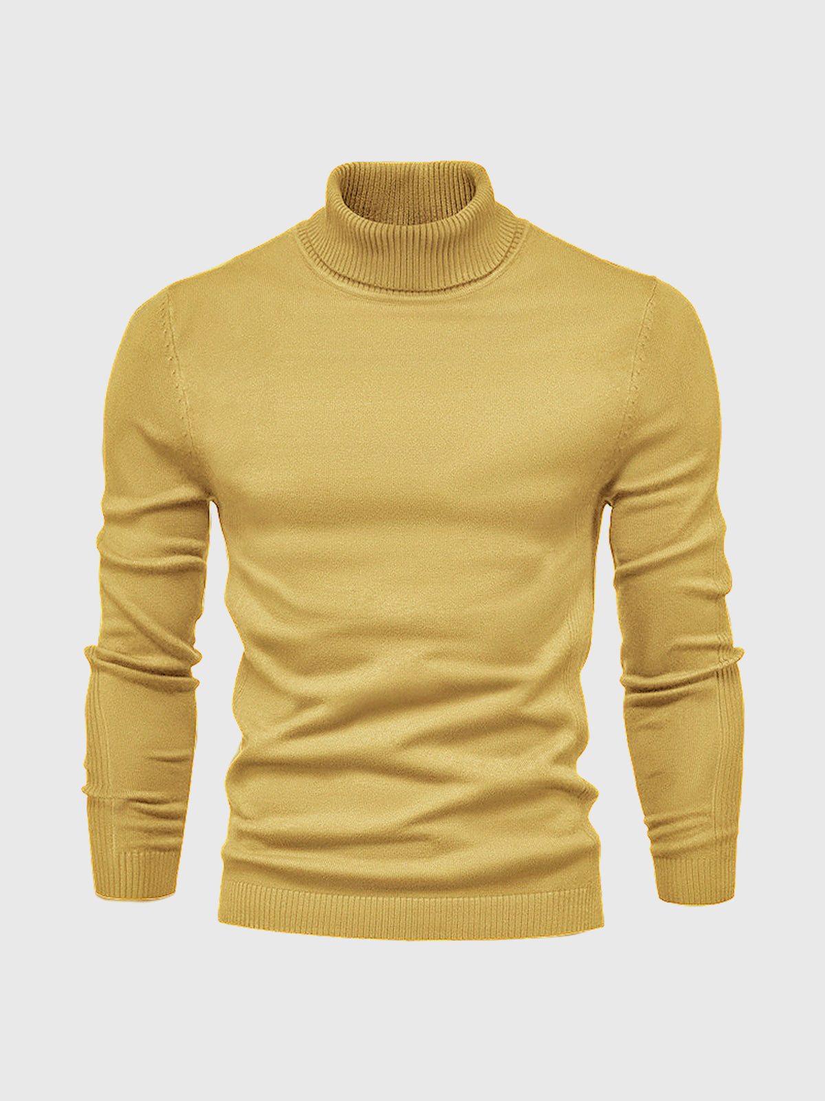 Herren Rollkragenpullover, Waschbar