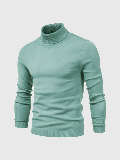 Herren Rollkragenpullover, Waschbar