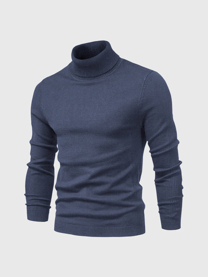 Herren Rollkragenpullover, Waschbar