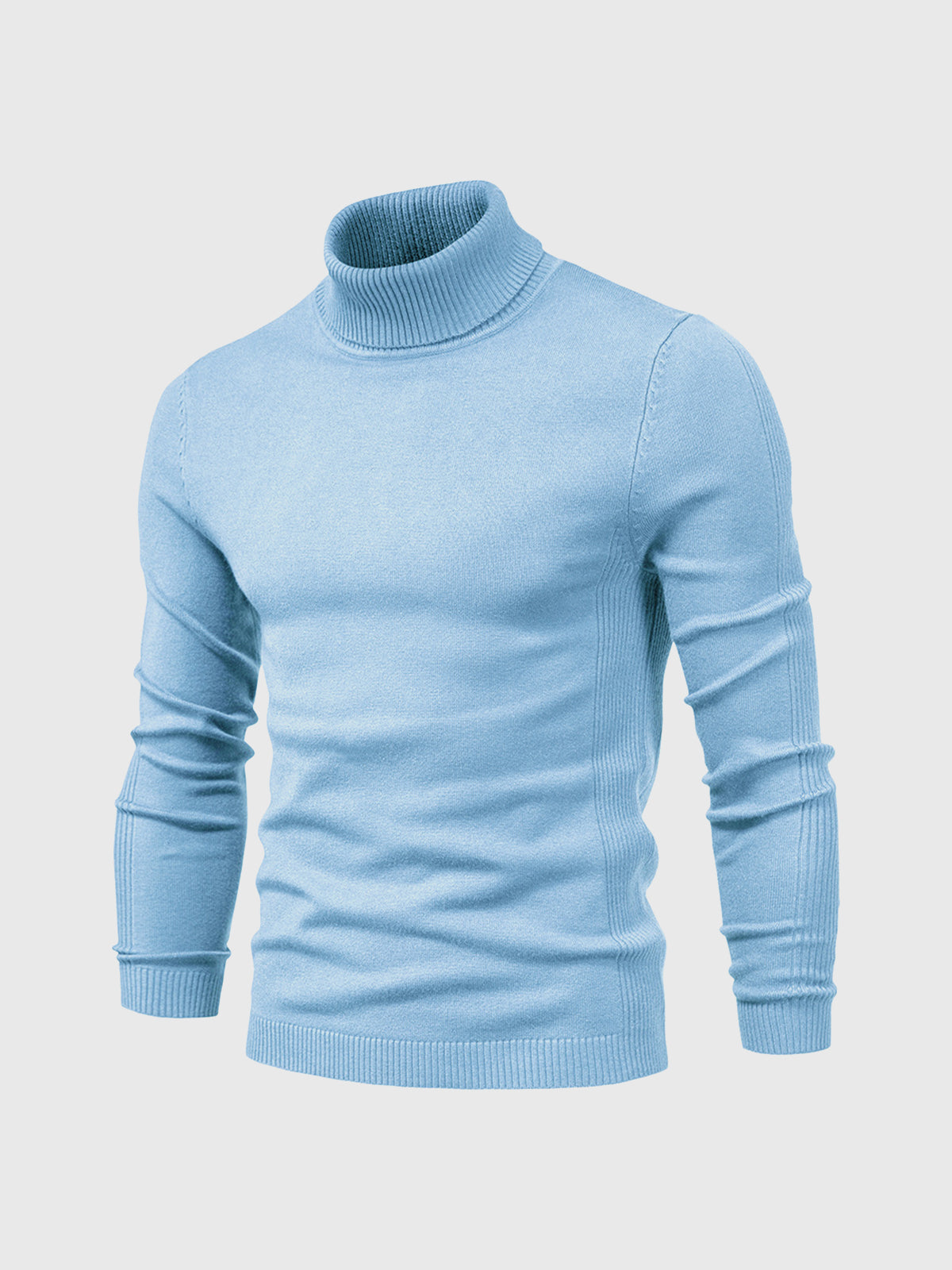 Herren Rollkragenpullover, Waschbar