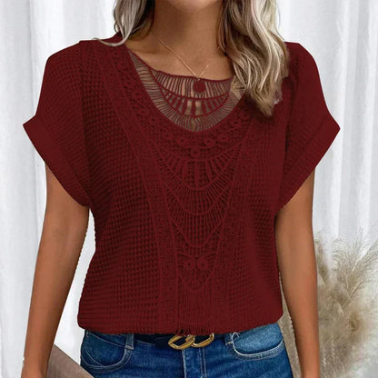 Rowena | Elegante Bluse im Ibiza-Stil
