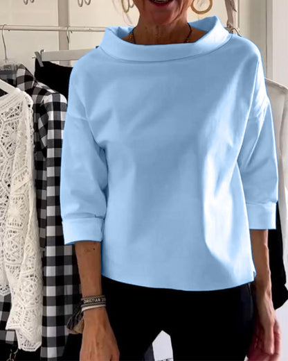 Variant image for Miriam Damen Top – Elegantes Reversdesign aus Baumwolle, Casual-13