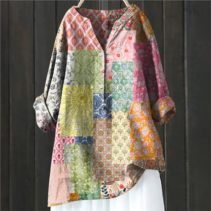 Juliette - Bluse Mit Blumendruck