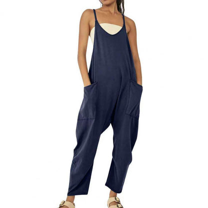 Sommer | Stilvoller Und Vielseitiger Langer Jumpsuit