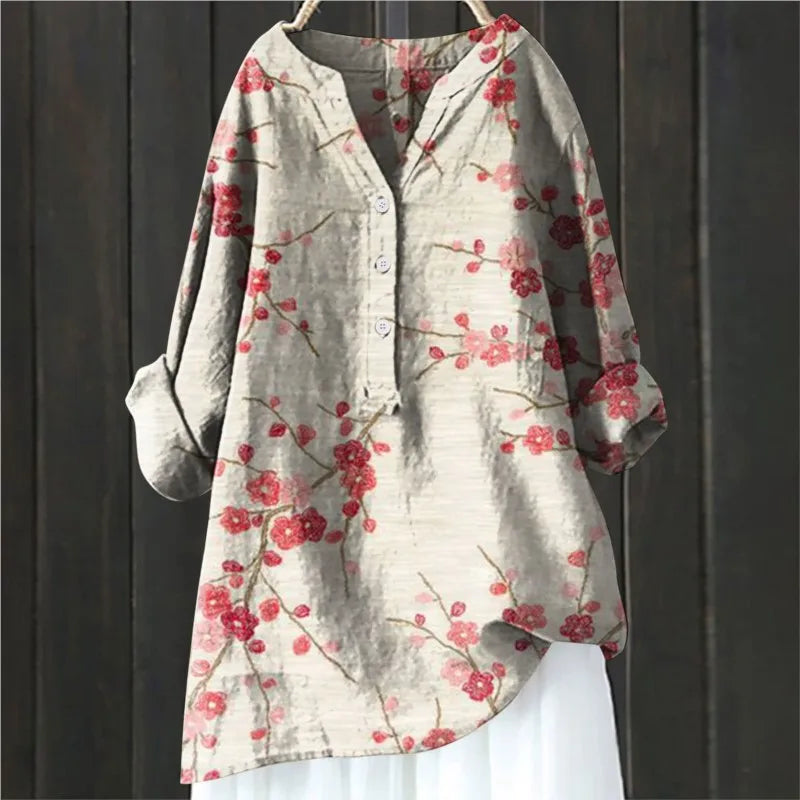 Juliette - Bluse Mit Blumendruck