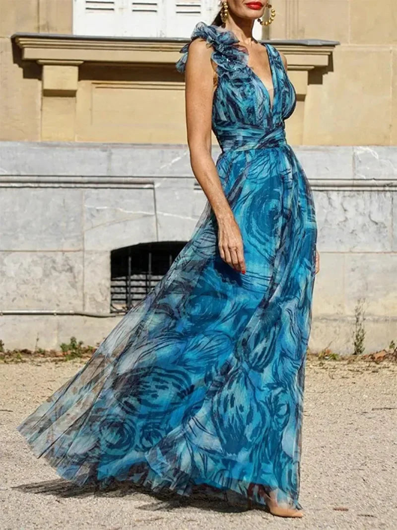 Debie - Bohemian Resort Langes Kleid