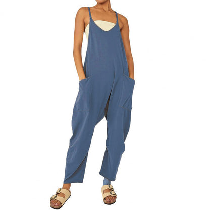 Sommer | Stilvoller Und Vielseitiger Langer Jumpsuit