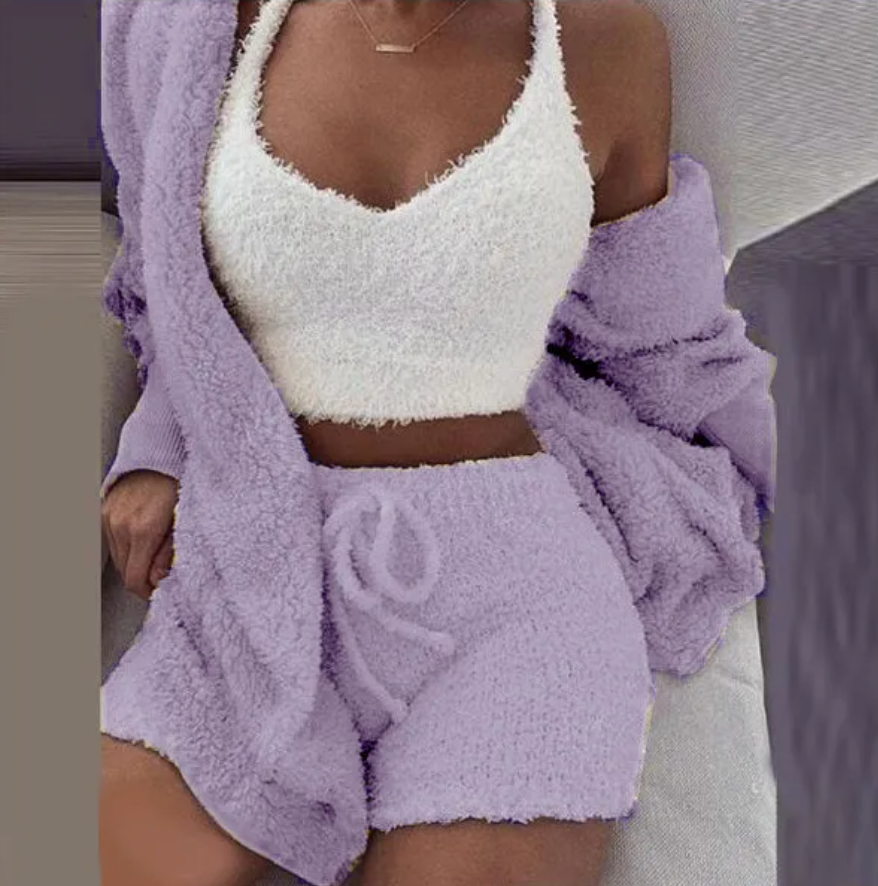 SnugglePlush - Gestricktes Set