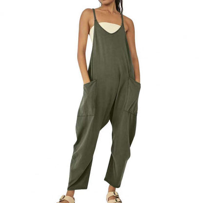 Sommer | Stilvoller Und Vielseitiger Langer Jumpsuit