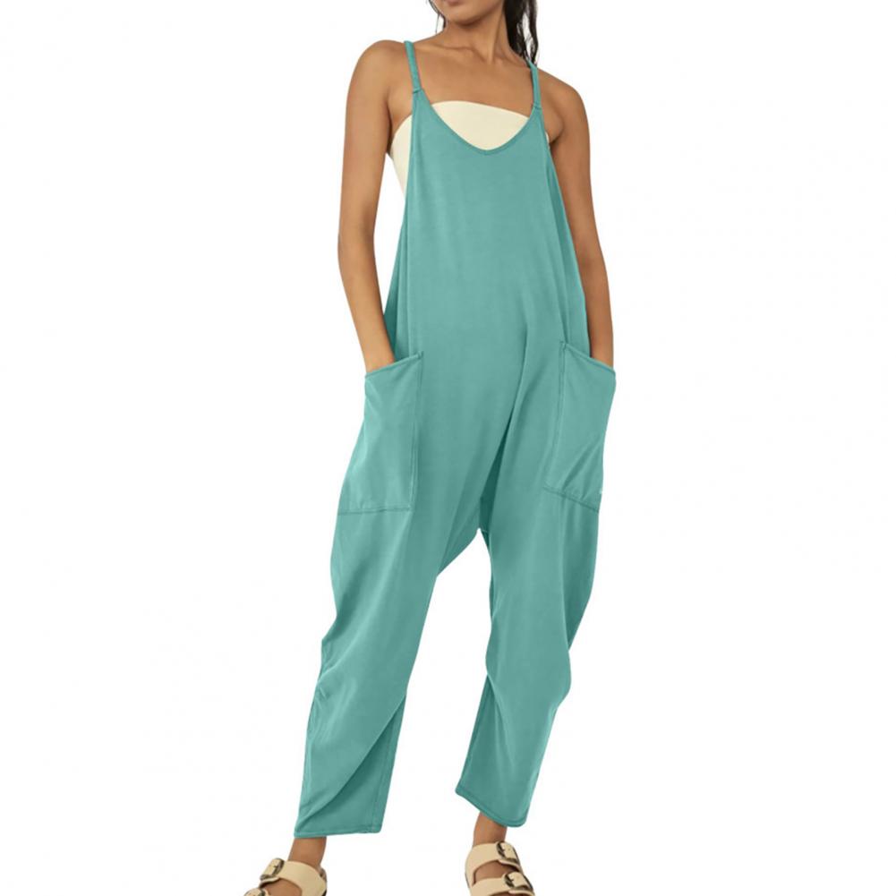 Sommer | Stilvoller Und Vielseitiger Langer Jumpsuit